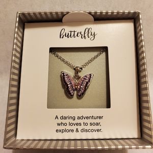 Butterfly necklace